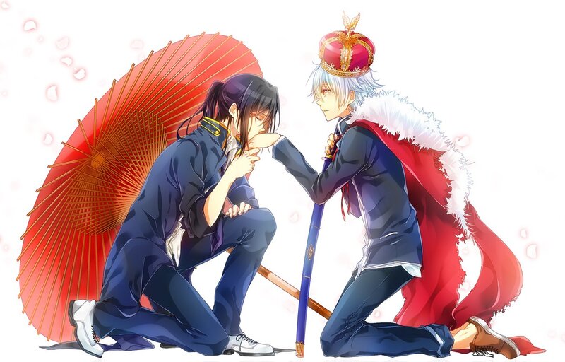 Two Boys Kneeling