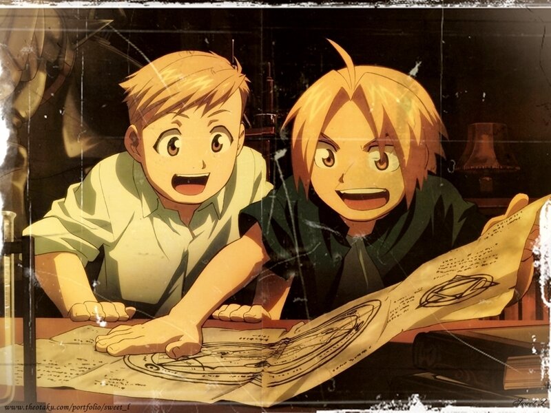 Two Boys Looking at a Map