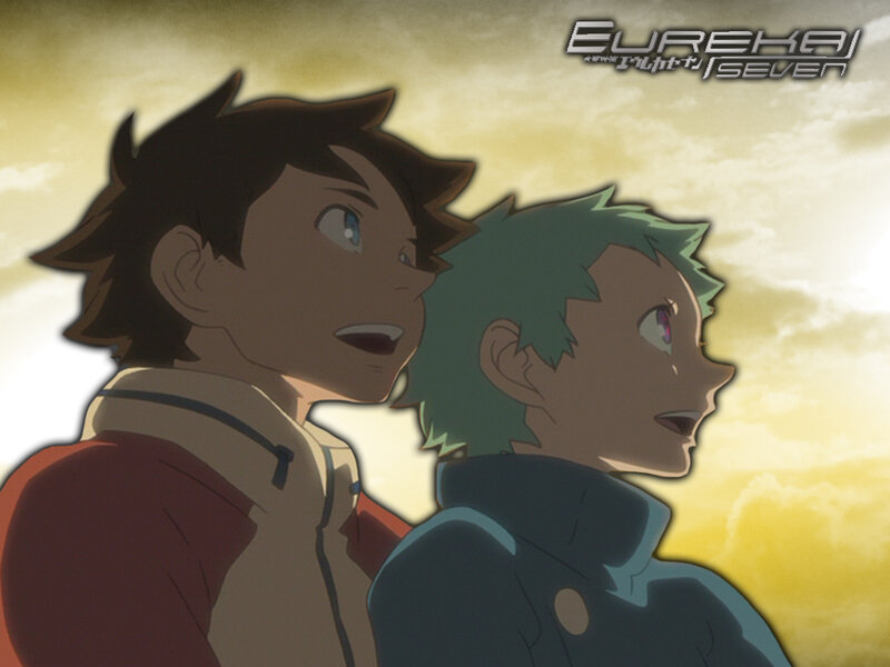 Two Boys Looking Up