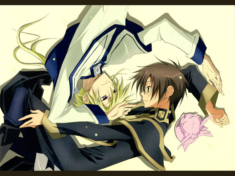 Two Boys Lying Down — Blue