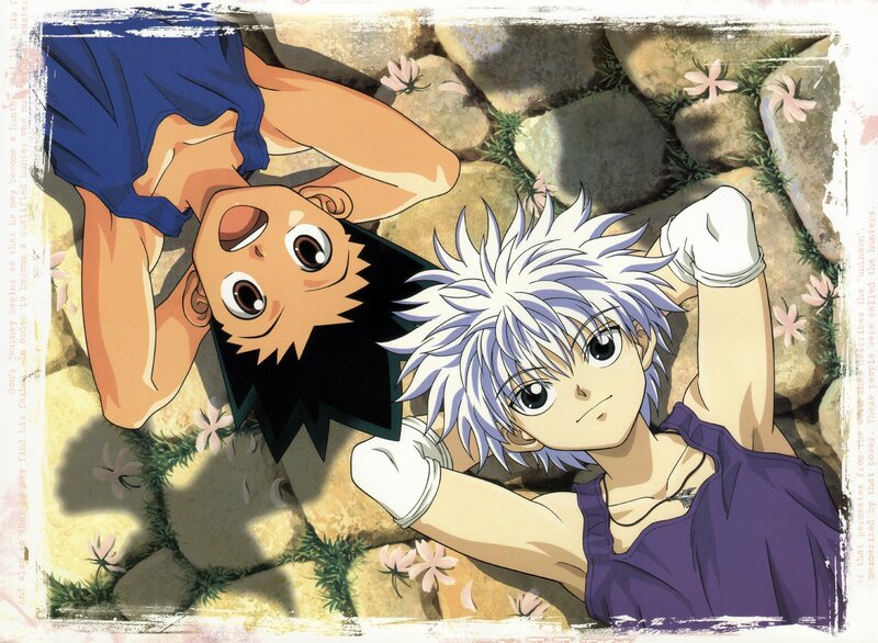 Two Boys Lying on Ground