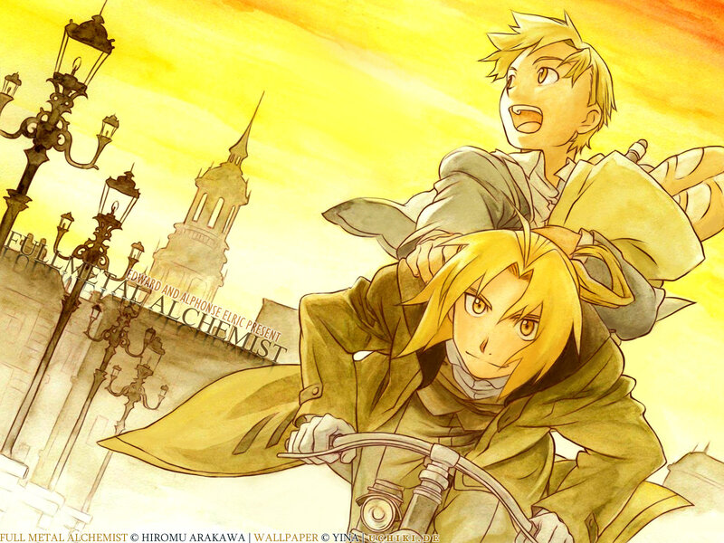 Two Boys on a Bicycle — Yellow