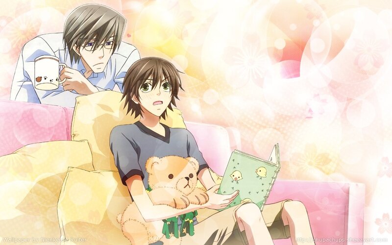 Two Boys on a Couch — Pink