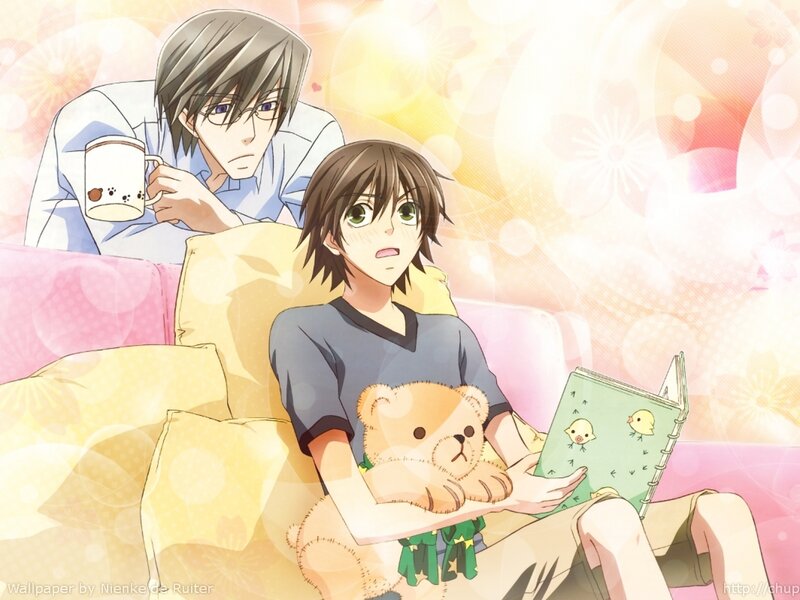 Two Boys on a Couch — Yellow