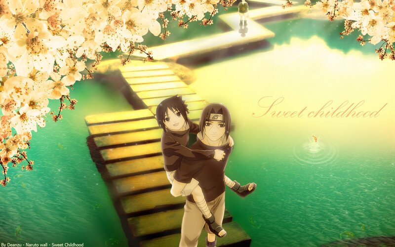 Two Boys on a Dock — Green, Serene
