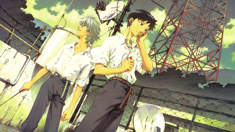 Two Boys on Rooftop