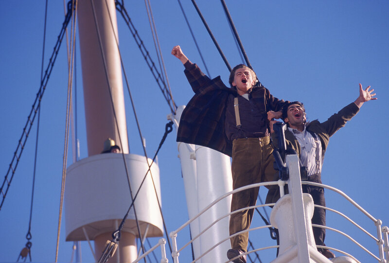 Two Boys on Ship