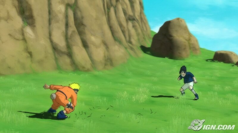 Two Boys Playing Soccer