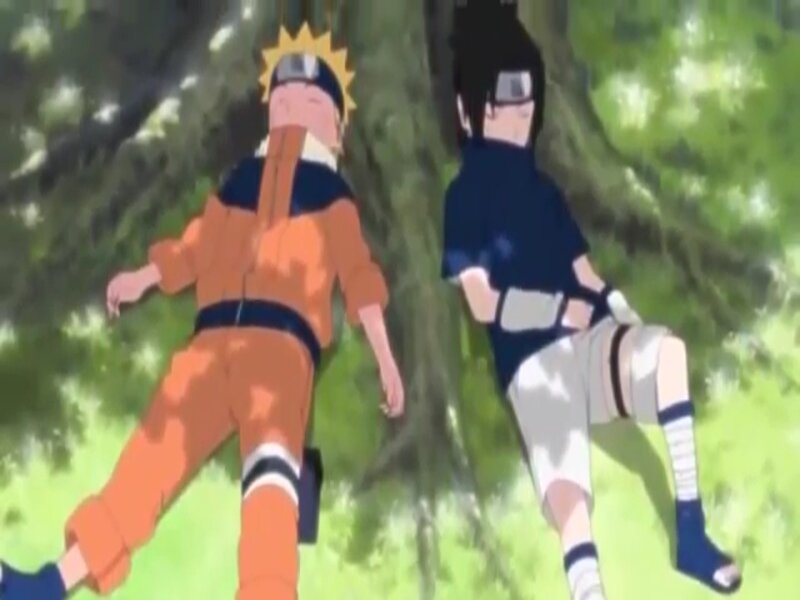 Two Boys Resting
