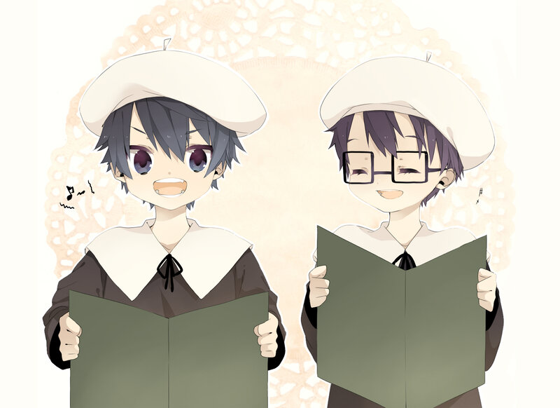 Two Boys Singing
