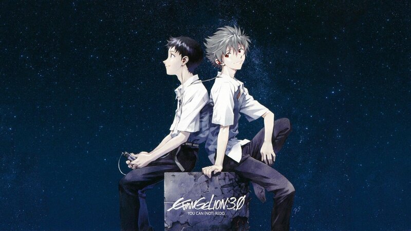Two Boys Sitting Back-to-back — Blue