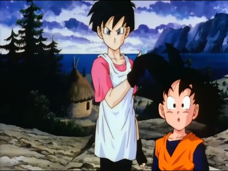 Two Boys Standing — Blue, Dramatic