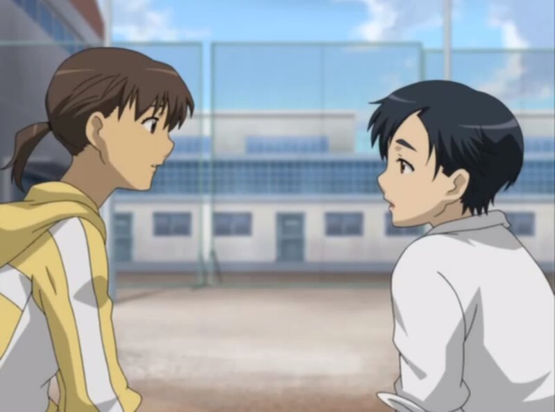 Two Boys Talking