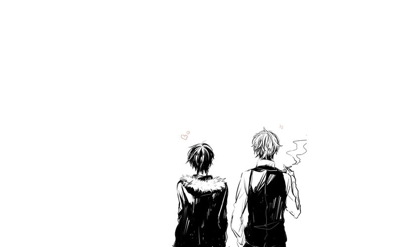 two boys walking together