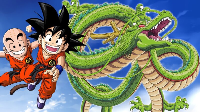 Two Boys with a Dragon