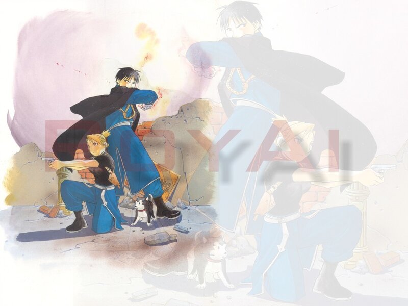 Two Boys with Dogs