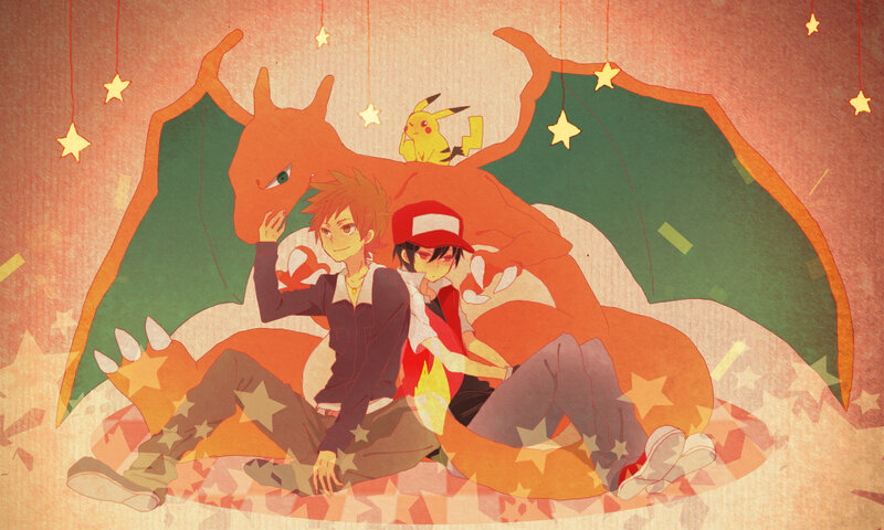 Two Boys with Dragon