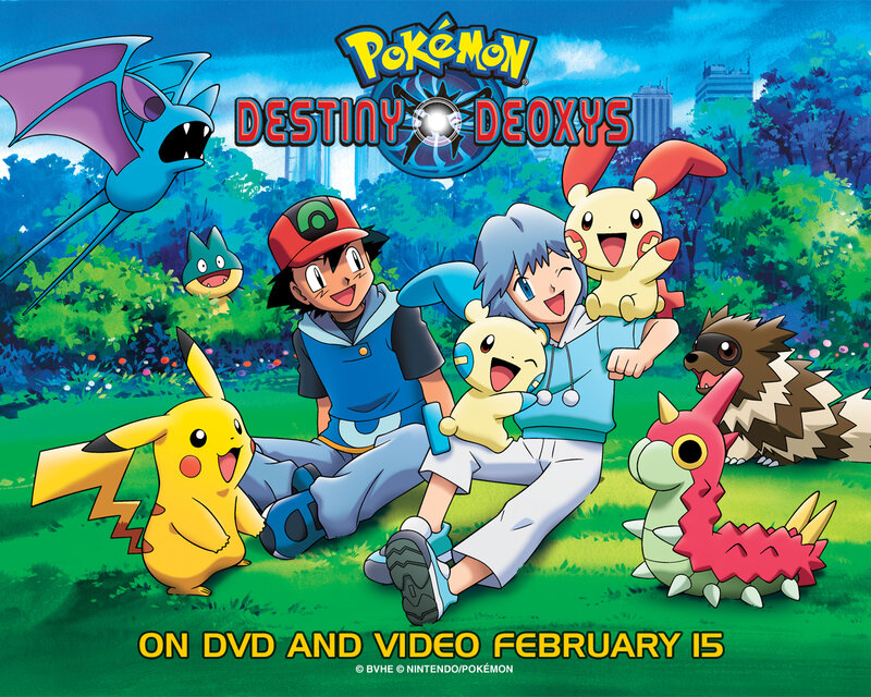 Two Boys with Pokémon — Green, Happy
