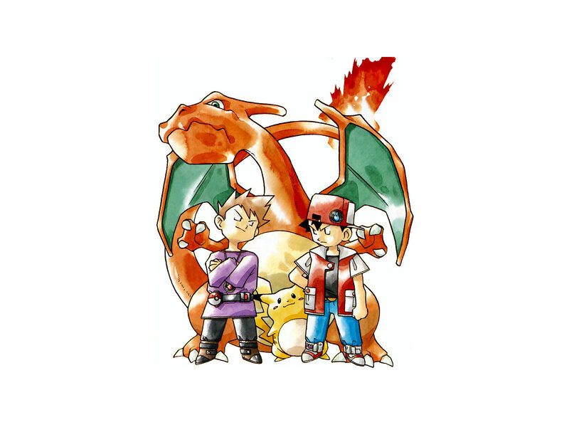 Two Boys with Pokémon — Orange