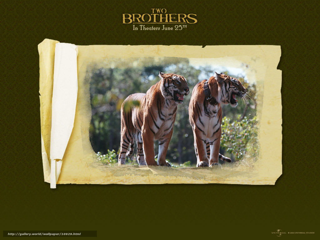 Two Brothers movie poster
