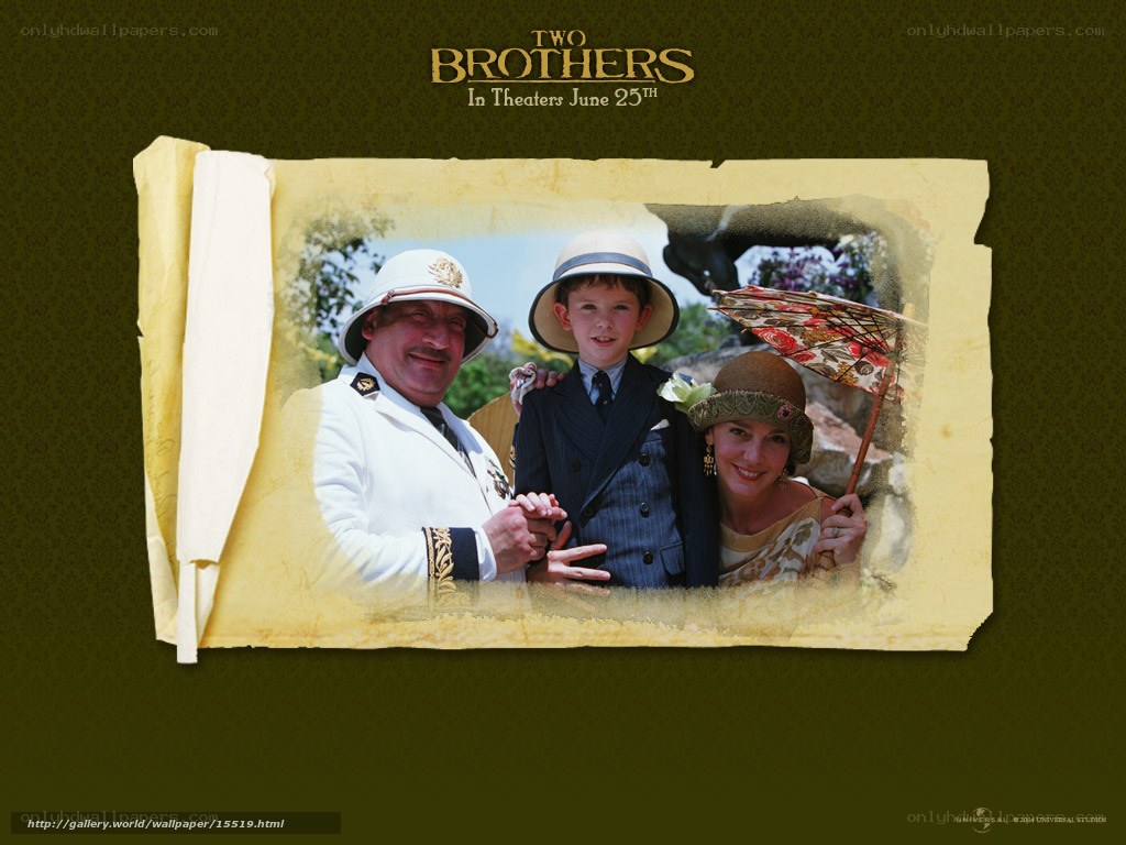 Two Brothers movie poster