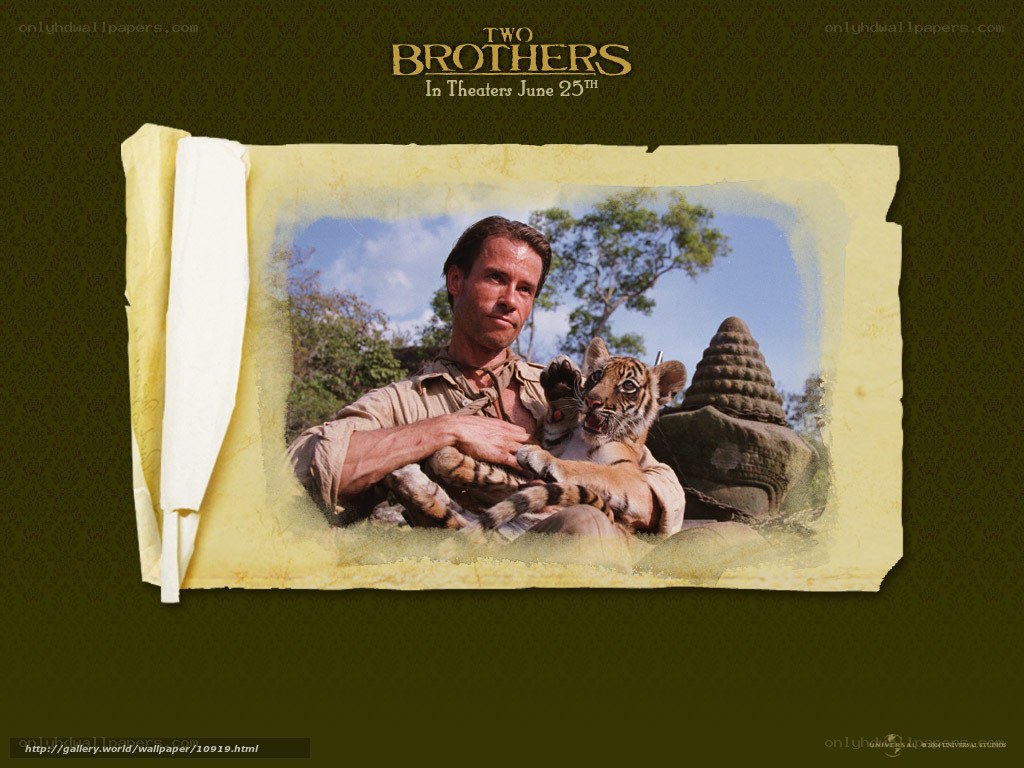 Two Brothers movie poster