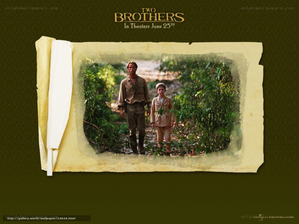 Two Brothers movie poster