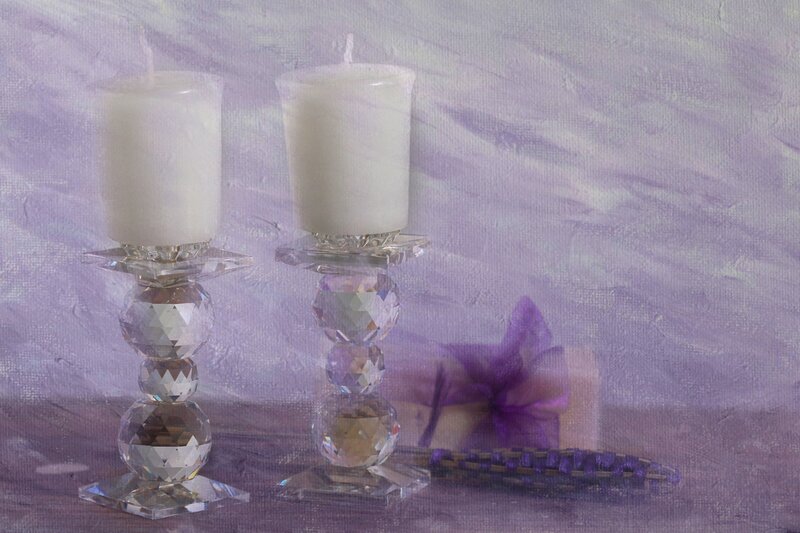 Two Candle Holders