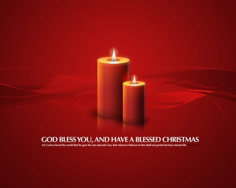 Two Candles Lit
