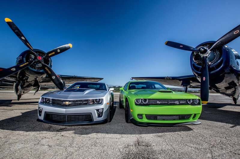 Two Cars and Two Planes