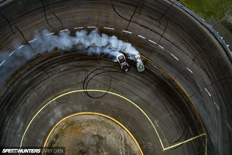 Two Cars Drifting