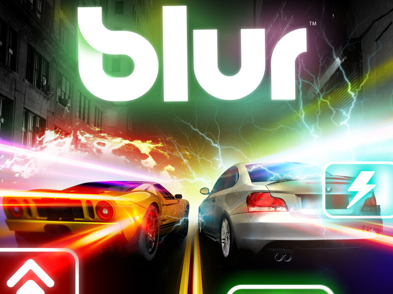 Two Cars Racing