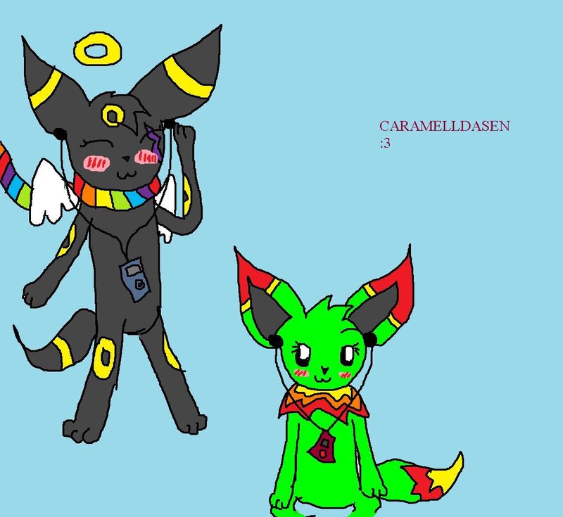 Two Cartoon Creatures