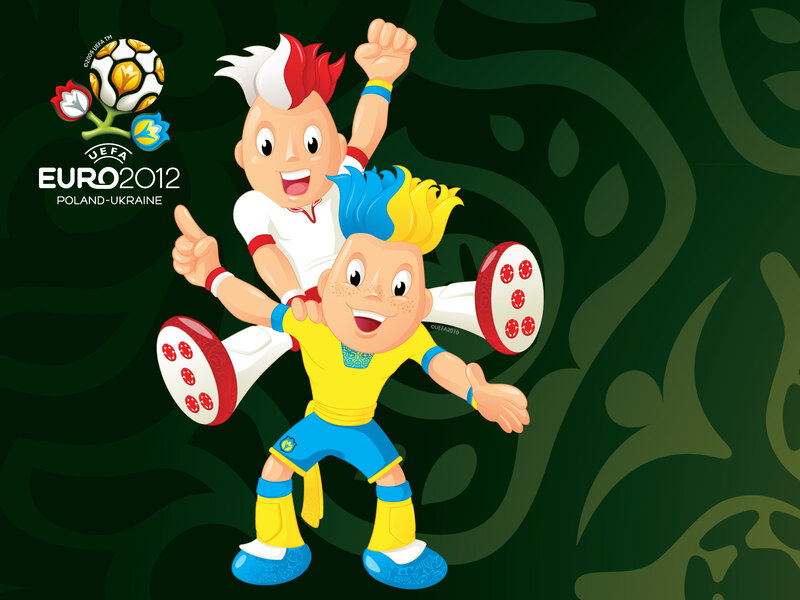 Two Cartoon Mascots