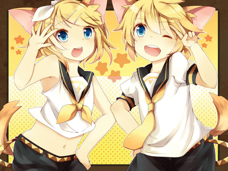 Two Cat-eared Characters