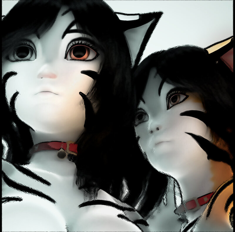 Two Cat-like Girls