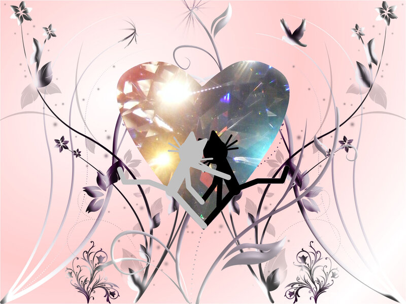 Two Cats in Heart