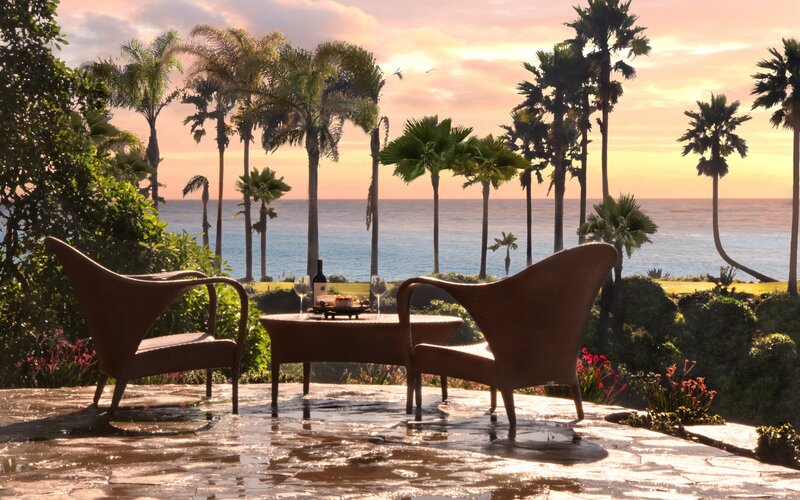 Two Chairs on Patio