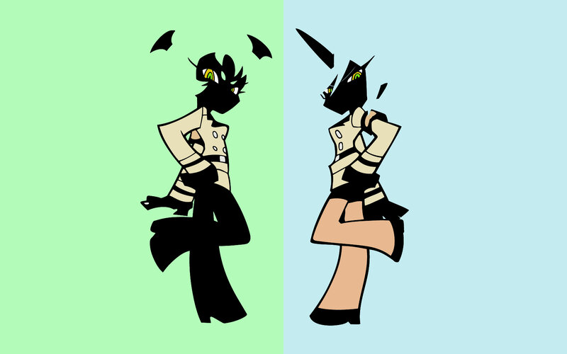 two character poses
