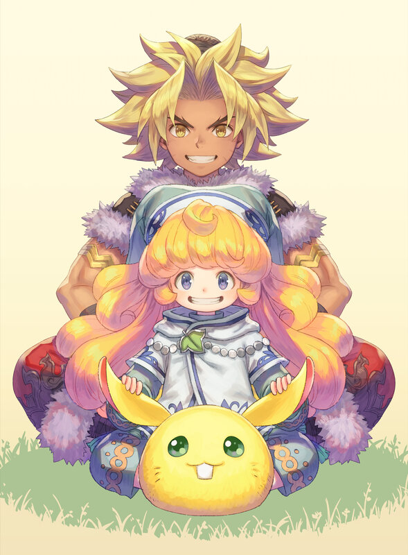 Two Characters and a Creature