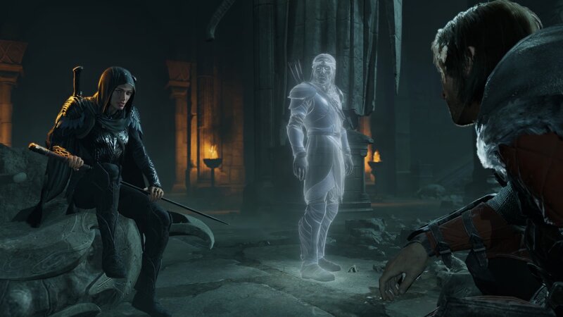Two Characters and a Ghost