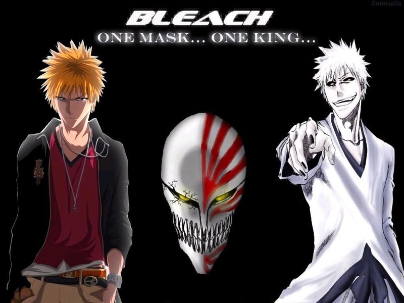 Two Characters and a Mask — Black