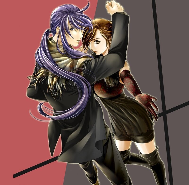 Two Characters Dancing