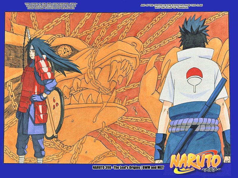 Two Characters Facing a Beast — Blue