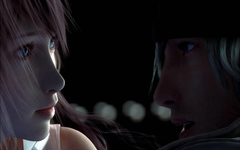 Two Characters Facing Each Other — Black, Dramatic, Night, 3d Render