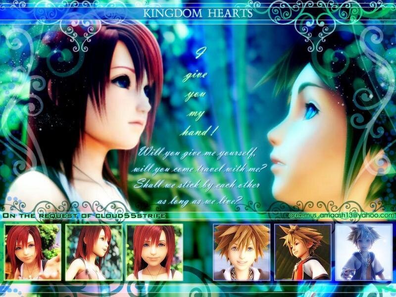 Two Characters Facing Each Other — Blue