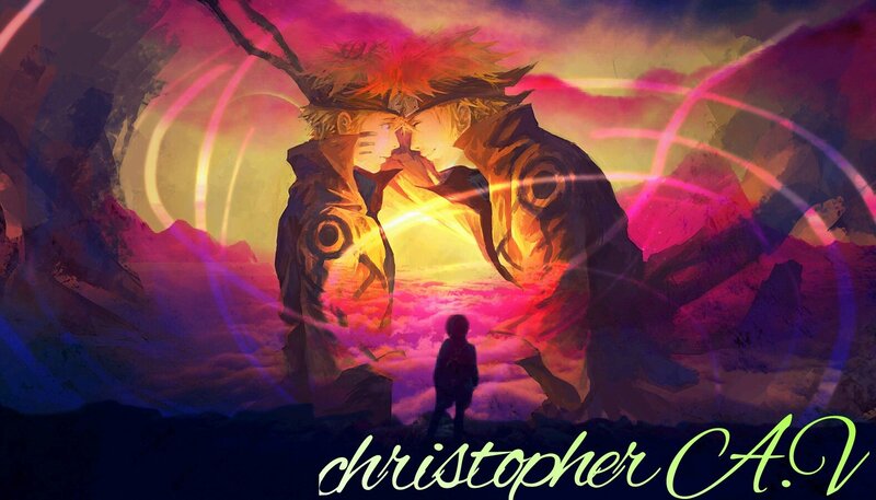 Two Characters Facing Each Other — Purple, Dramatic, Sunset