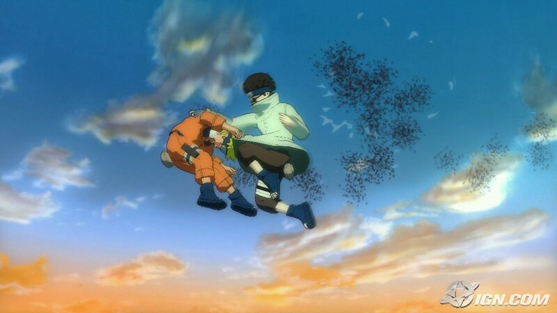 Two Characters Fighting — Blue, Dramatic