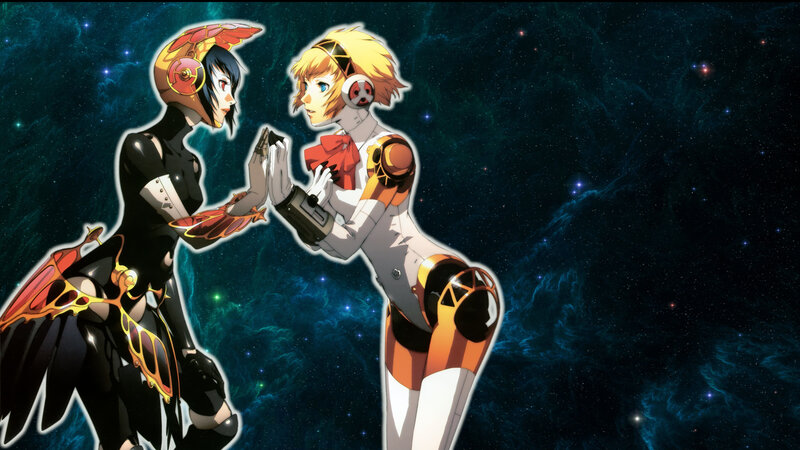 Two Characters Holding Hands — Black, Dramatic, Night