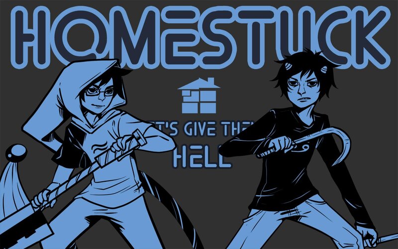 Two Characters Holding Weapons